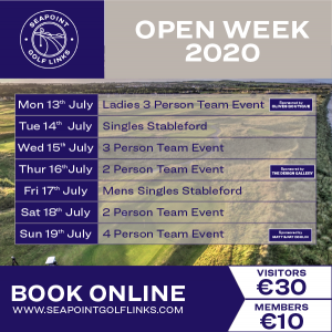 Seapoint Golf Links Open Week 20202